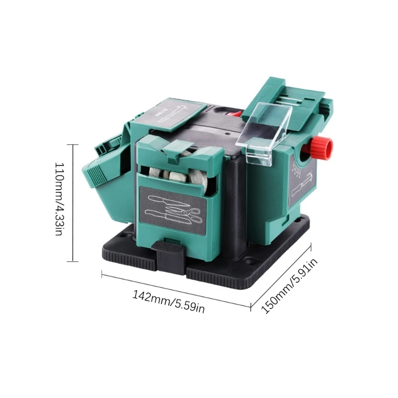 Multi purpose Grinding Drill Adjustable Angle, Compact and Easy to Control, Durable Engineering Plastic Body 5