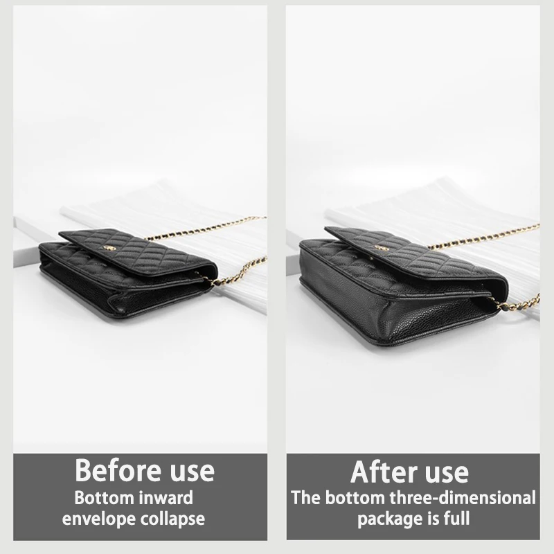 EverToner Anti-wear Sheet For Woc Bag Hardware Buckle Corner Protector Bag Inner Support Bottom Pad Bag Accessories