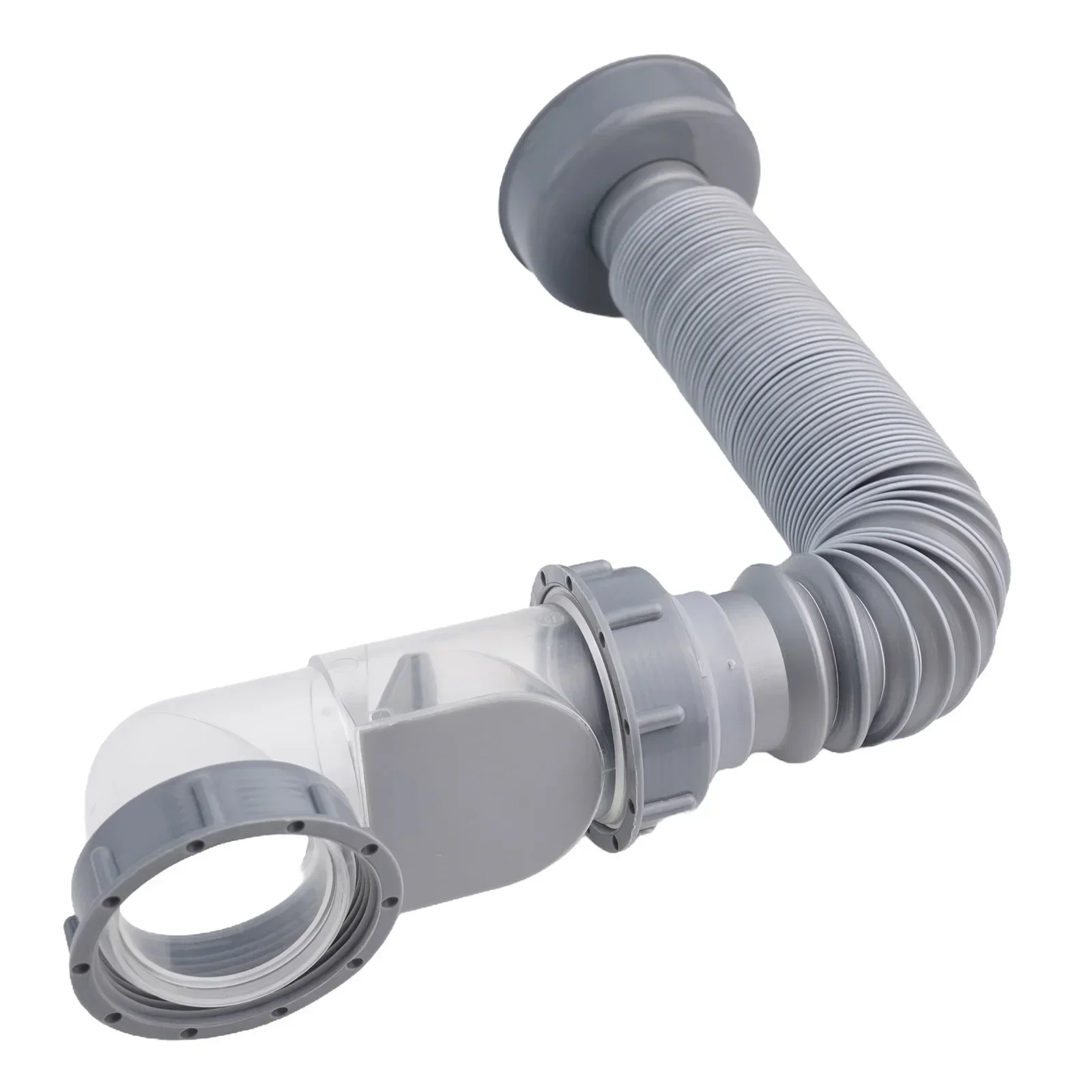 Kitchen Sewer Accessories Kitchen Sink Drain Hose Set Wide Application Filter Design Garbage Filtration Seal Storage