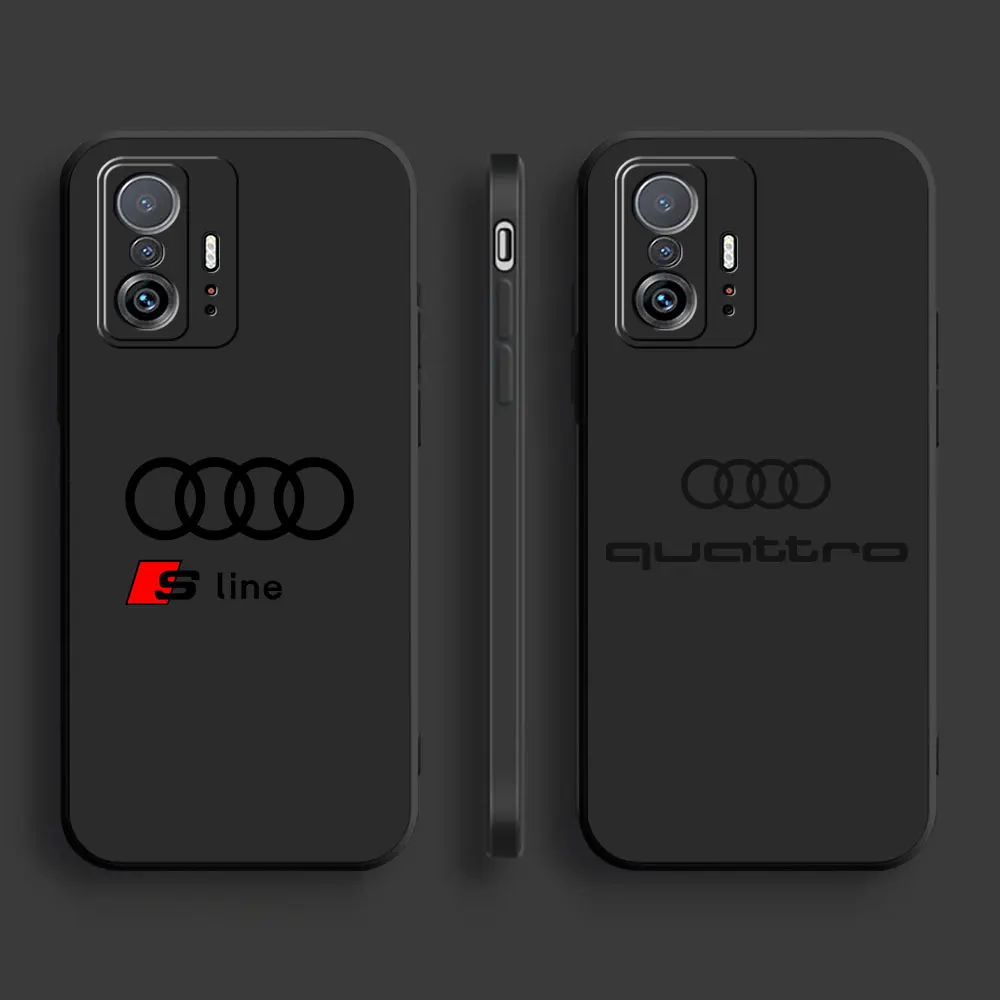 Custodia Per Telefono Per Xiaomi Mi 11I 11 11T 10 13 Lite 12 Pro 11 Lite 12X 12S 12T 10T 13 Rs6-Audi Ruote Custodie Morbide In Tpu Opaco