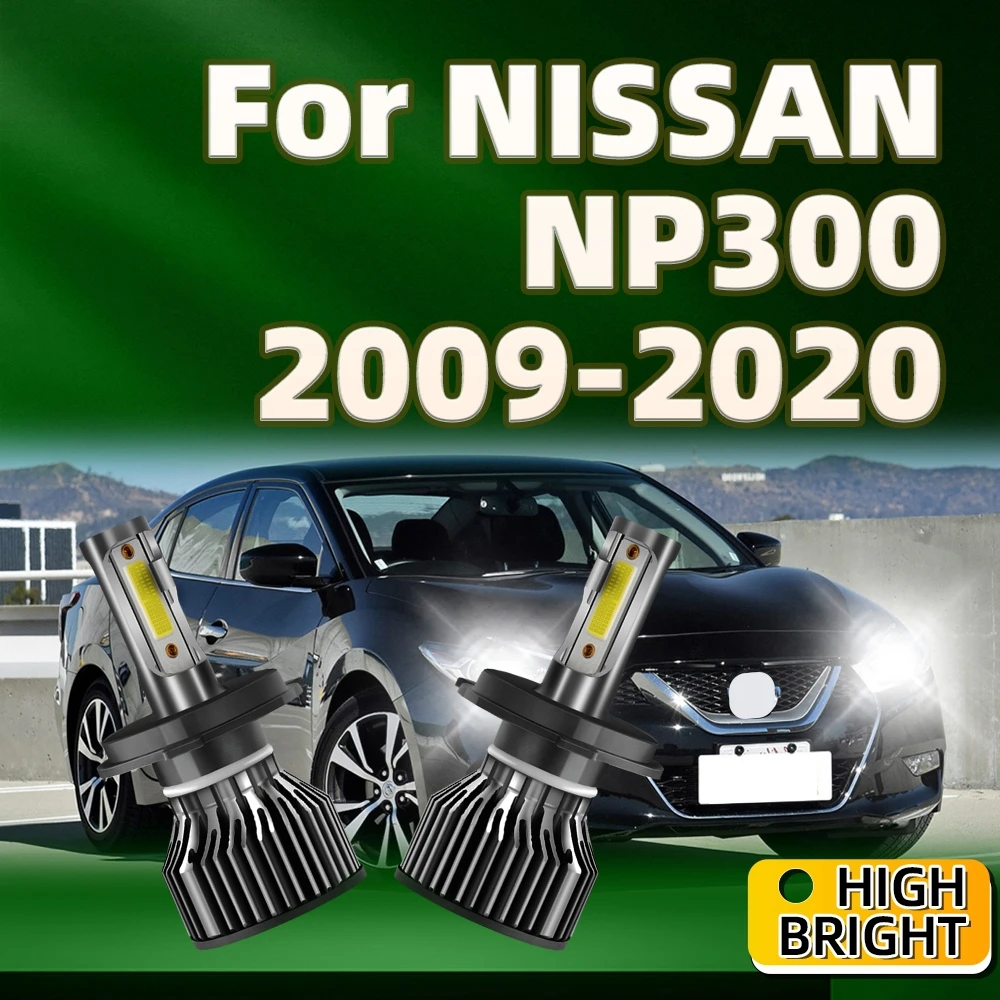

38000LM LED H4 Car Headlight 6000K For NISSAN NP300 2009 2010 2011 2012 2013 2014 2015 2016 2017 2018 2019 2020