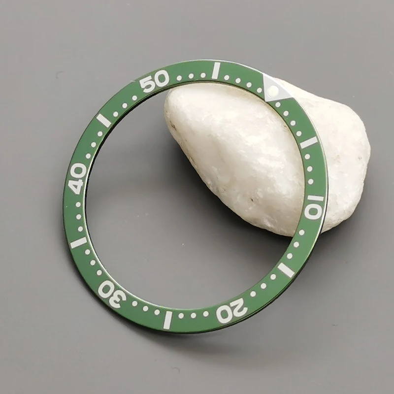 Aluminium Fashion Flat Watch Bezel Insert