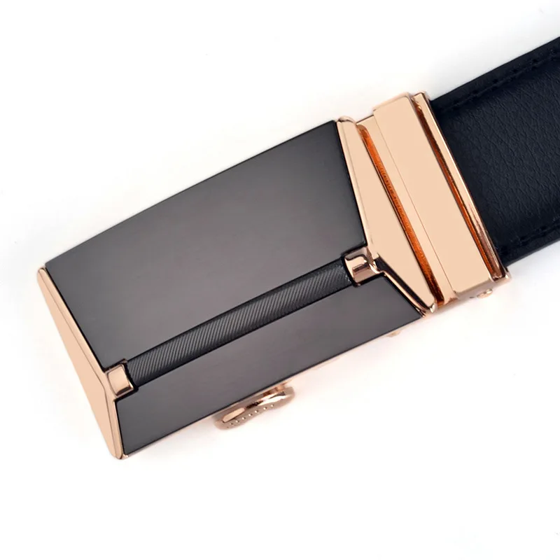 Angepasster Name 3,5 cm männlicher PU-Ledergürtel Plus Größe 130 140 150 160 cm automatische Schnalle Herrenbund perfektes Vatertagsgeschenk – Detail 6