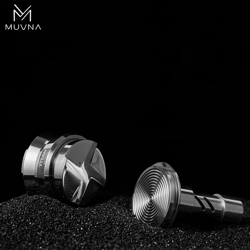 MUVNA Espresso Coffee Distributor & Adjustable Constant-Pressure Tamper with Resounding Impact, 58mm Portafilter Tamper