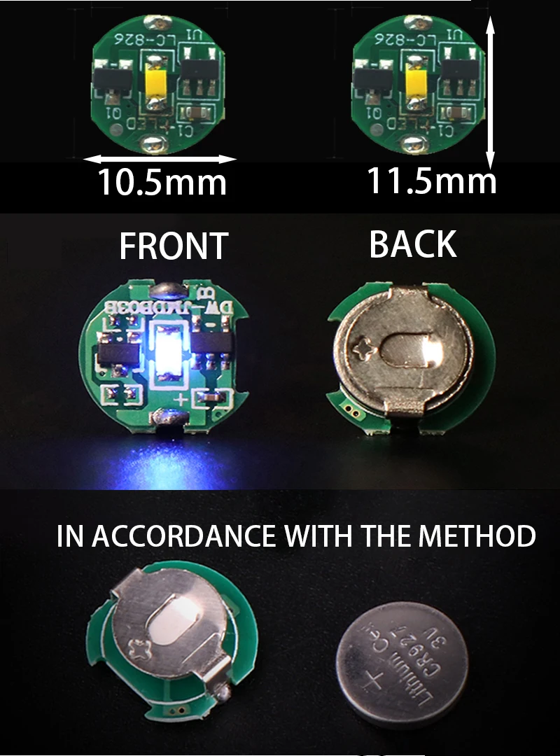 LED Light Magnetic Control Switch Cartoon Hand To Do Plus Light Model Wireless Light build an engine kit