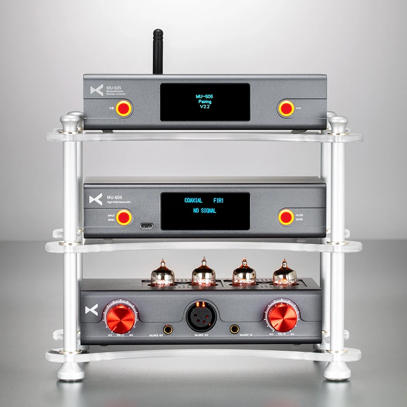 XDUOO MU-604/MU604 디코더 2*ES9018K2M DAC 칩 2개의 USB 오디오 모드 MU604 고성능 DAC 32bit/384kHz
