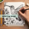 Coloring Book Animal Character Protrait Mandala Flowers 20*20cm 24 Exquisite Pictures Stress Relief Relaxtion For Adults Teens 6