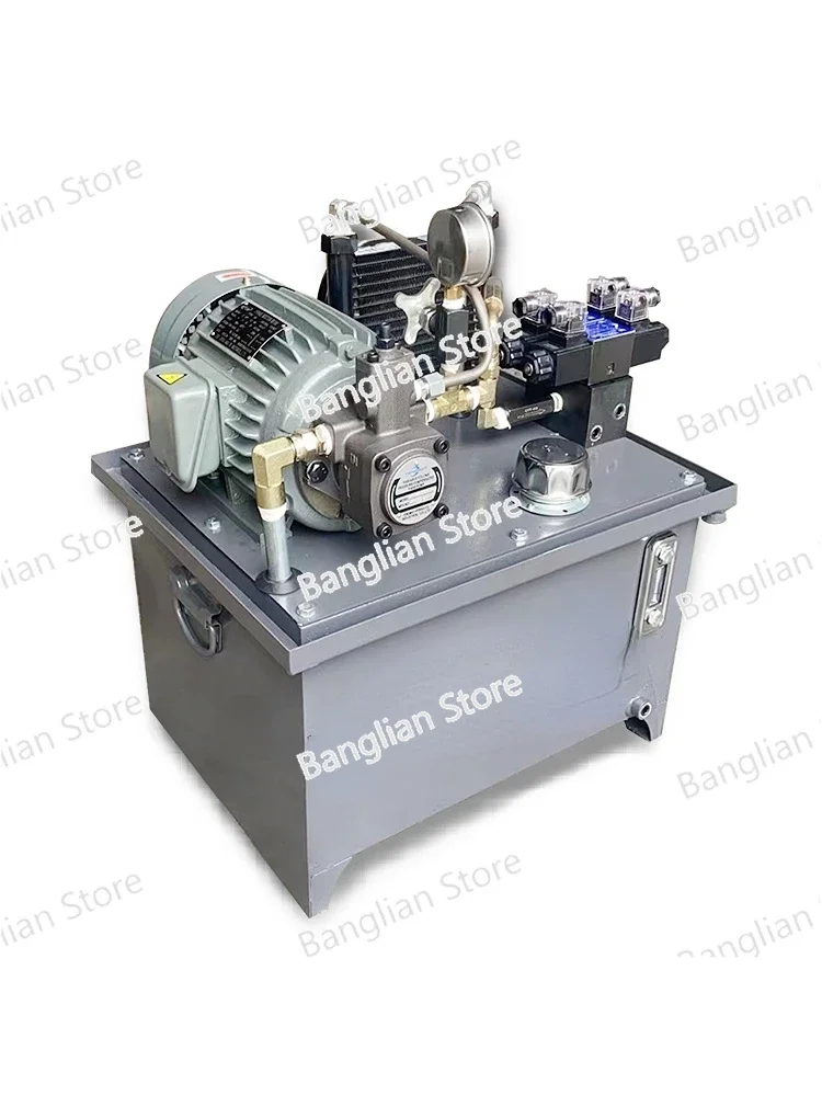 

Гидравлическая станция под заказ, гидравлическая система/станок, Гидравлическая насосная станция VP15 + 0,75 кВт-1,5 кВт + VP20