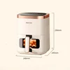 220V Air Fryer Household 5L/6L/7L/8L Visual Multi-function Electric Oven French Fryer Oil-free Fryer Air Fryers 6