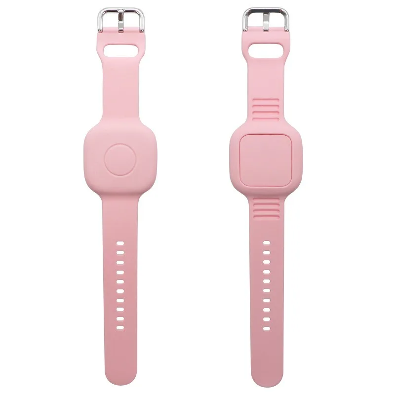 All-in-One Silicone Watchband with Concealed GPS Tracker Holder