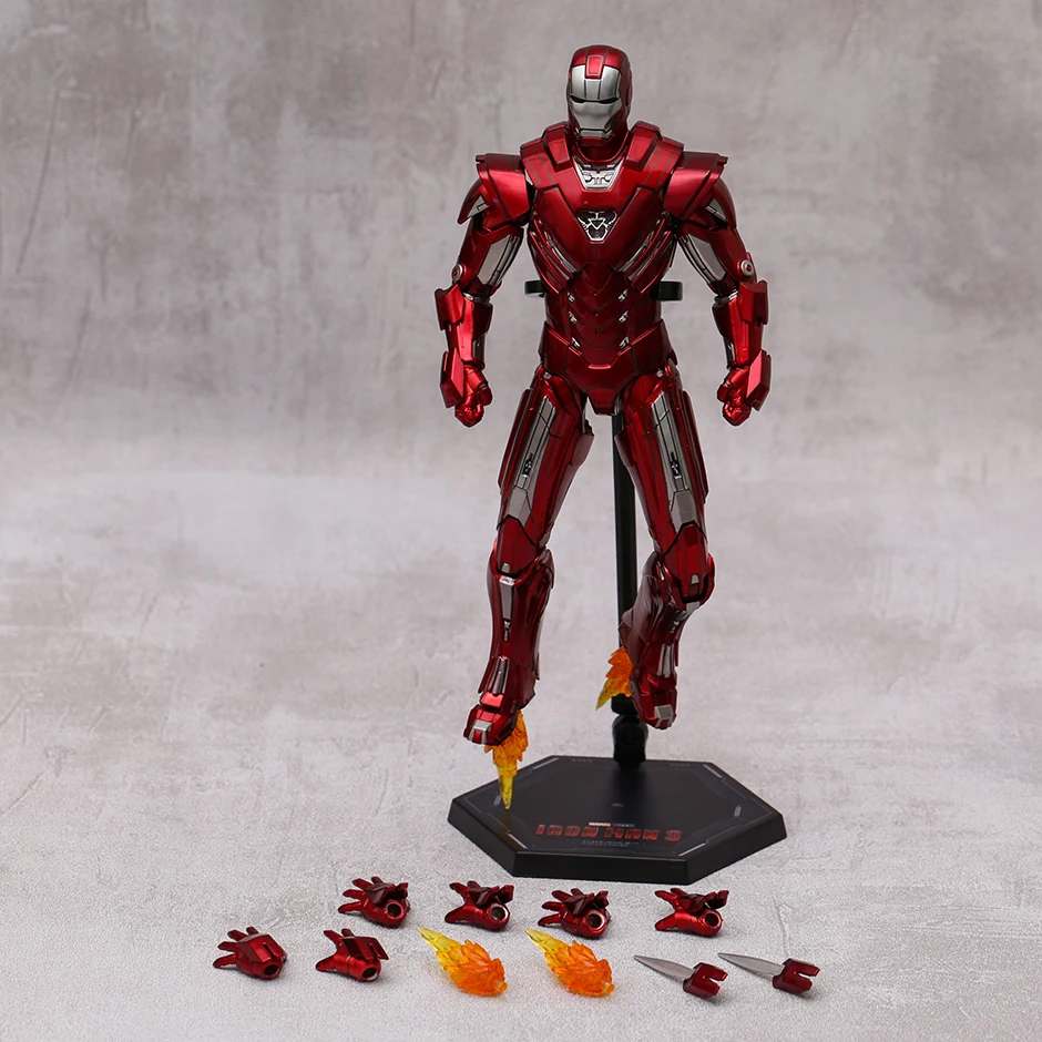 

Iron Man MK 33 XXXIII Silver Centurion PVC Figure Action Figurine Collectible Model Toy