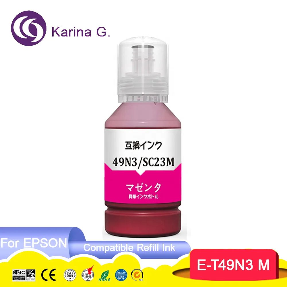 T49N T49N1 Premium Color Compatible Bulk Bottle Water Based Refill Sublimation I