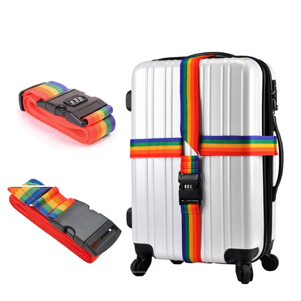 2022 Luggage Strap Cross Belt Packing Adjustable Travel Suitcase