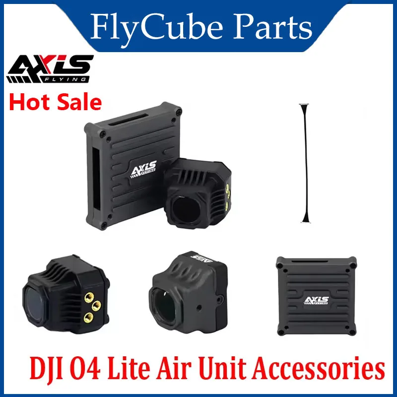 Estuche De Aluminio Para Unidad De Aire DJI O4 Lite – Disipación De Calor Y Protección De Lentes, Accesorio Para Drones FPV, Material Compuesto Ligero