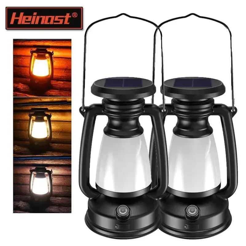 Charging Decoration Atmosphere Light Retro Horse Light Led Desk Lamp Outdoor Camping Bar Light Table Light Lantern Home Decor