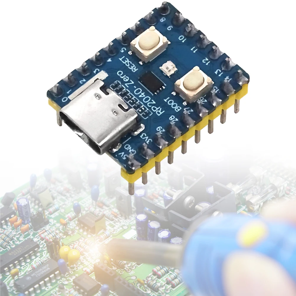 RP2040-Zero 마이크로컨트롤러 PICO 개발 보드, 2MB 플래시 듀얼 코어 개발 보드, 라즈베리 파이용