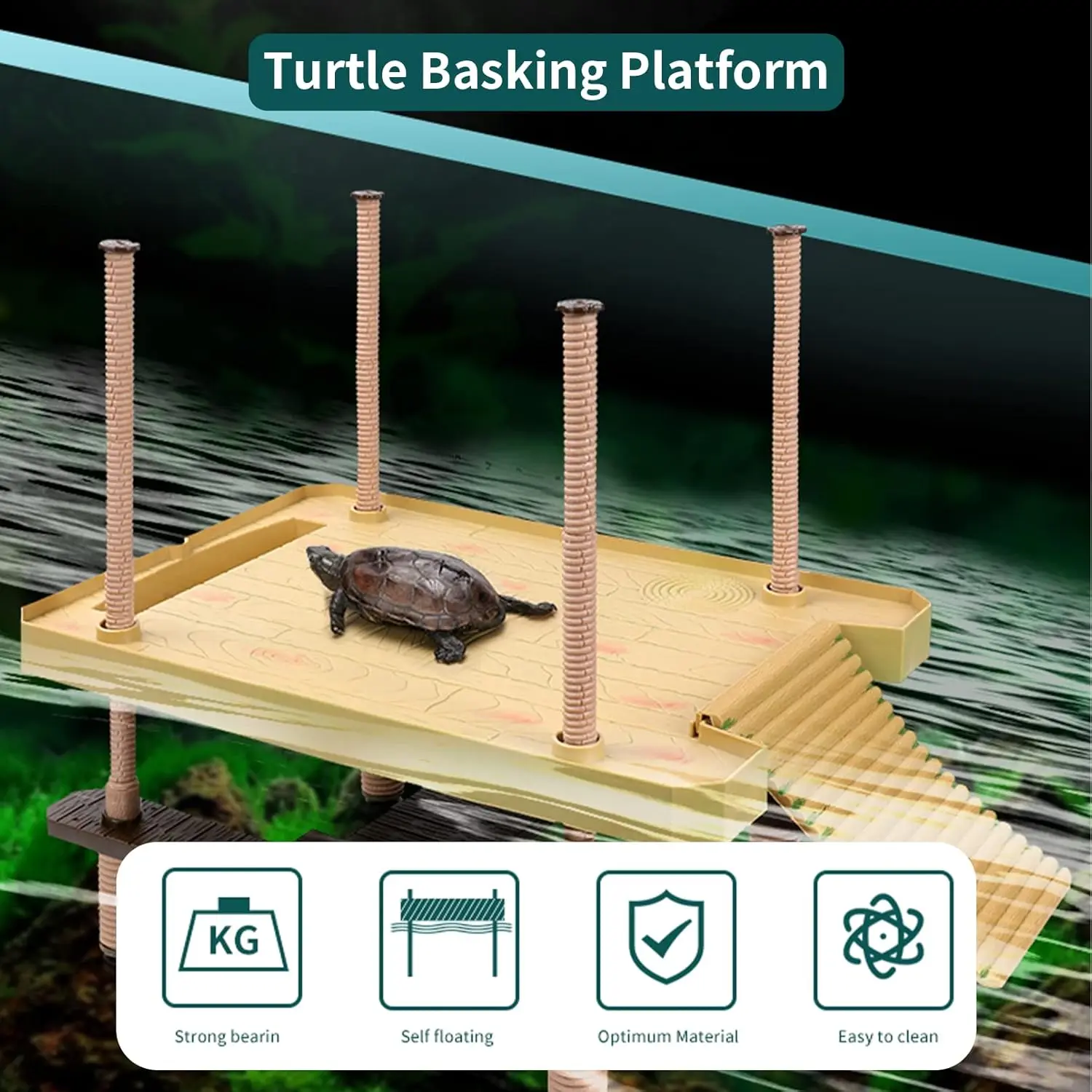Turtle Basking Platform Terrapin Dock Brazilian Terrapin Floating