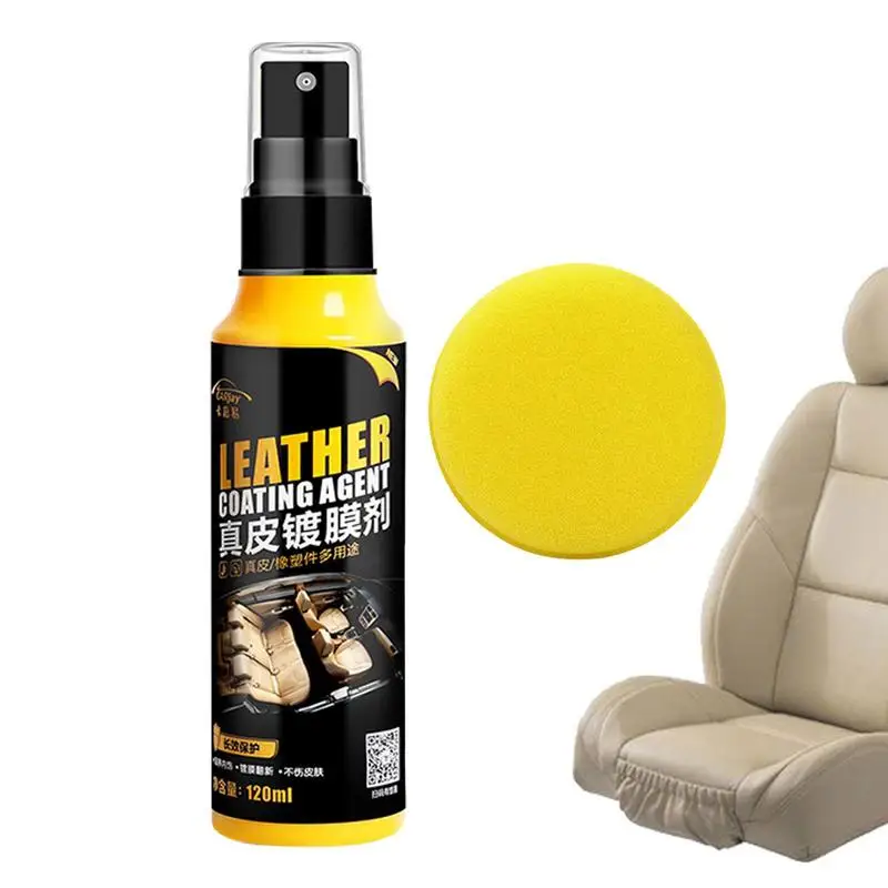 

Car Refurbishment Agent Car Leather Restorer with sponges Car Refurbishment Agent car Coating Agent sprays Supplies Accessories