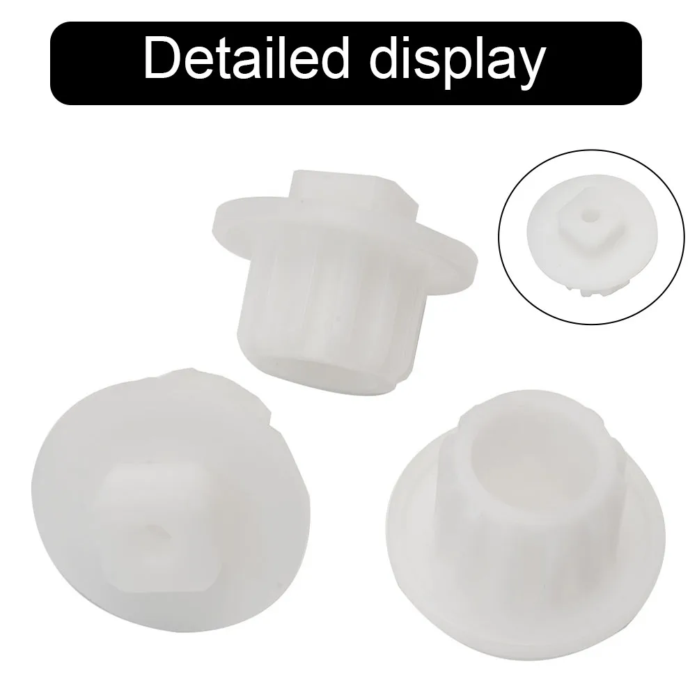 3XMeat Grinder Plastic Gear For Zelmer 886 887 MFW3520 3630 HR2725 Mincer Pinion Screw Coupling Spare Parts