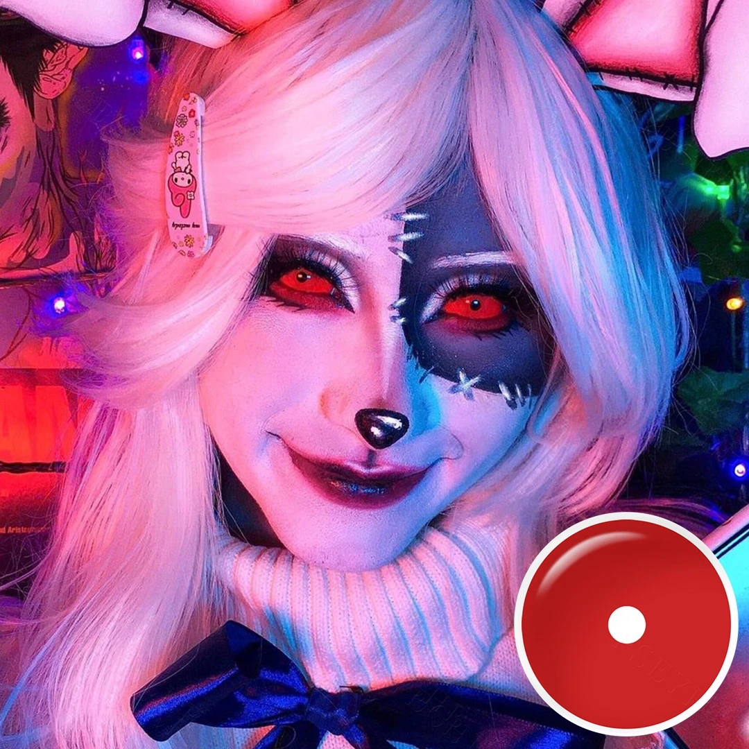Pseyeche 22mm Sclera Lens pezzi Lenti a contatto Halloween Lenti