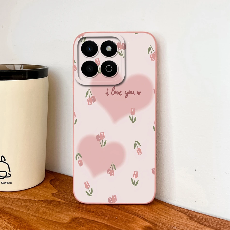Cute Cat Liquid Silicone Phone Case with Camera Protection and Anti-Drop Bumper