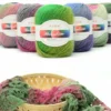 50g Rainbow Soft Yarn 70% Australian wool 30% Nylon Gradient Multi Color Yarn for Crocheting Hand Knitting DIY Yarn 140m/153yd 6