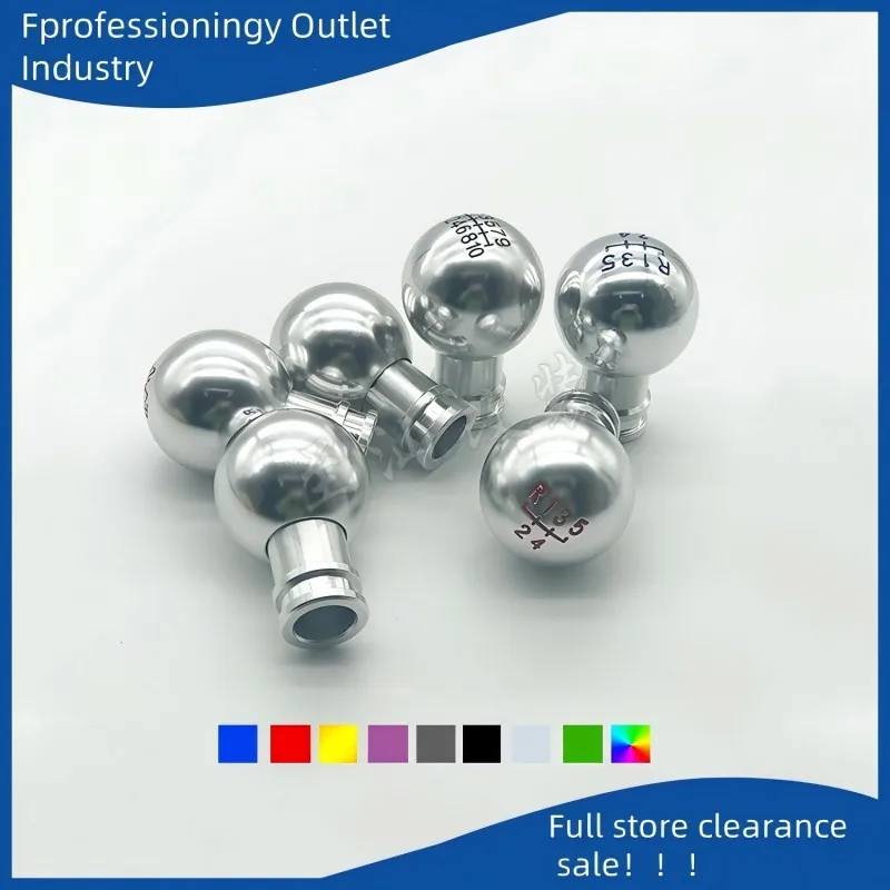 Metal Style Car Accessories car gear handle Interior Replacement Parts General Gear Shift Aluminum Lever Handle Knob