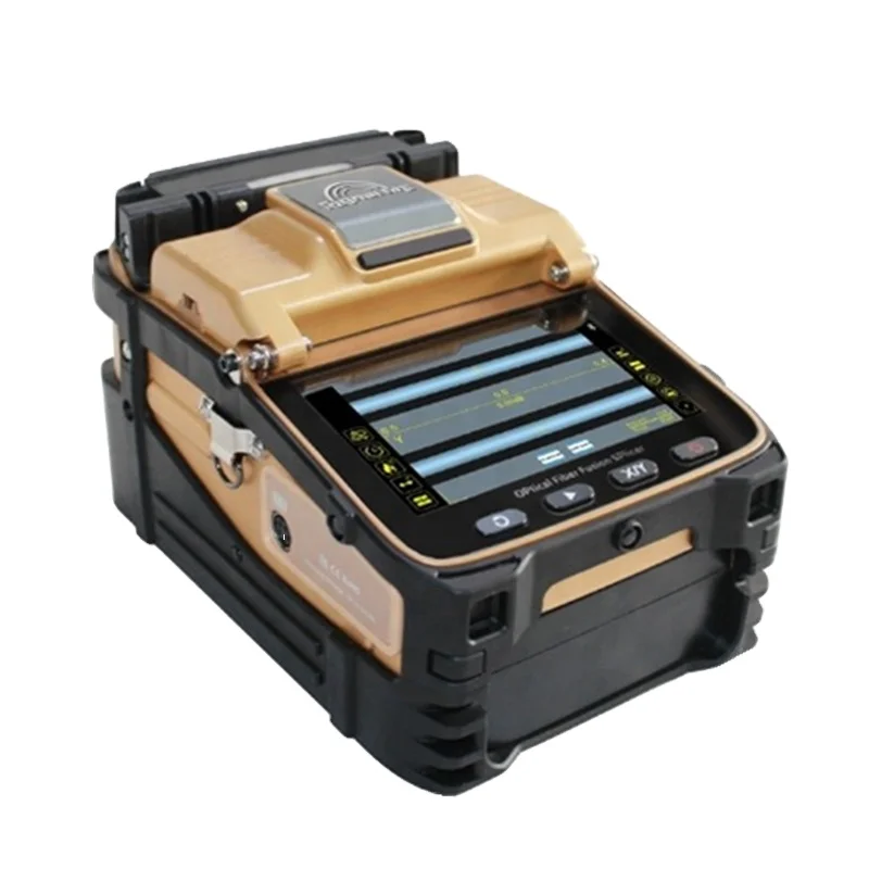 Fiber Welding Machine Telecom Fusion Splicer AI-8C FTTH Mini Fusion Splicer Six-motor Machine