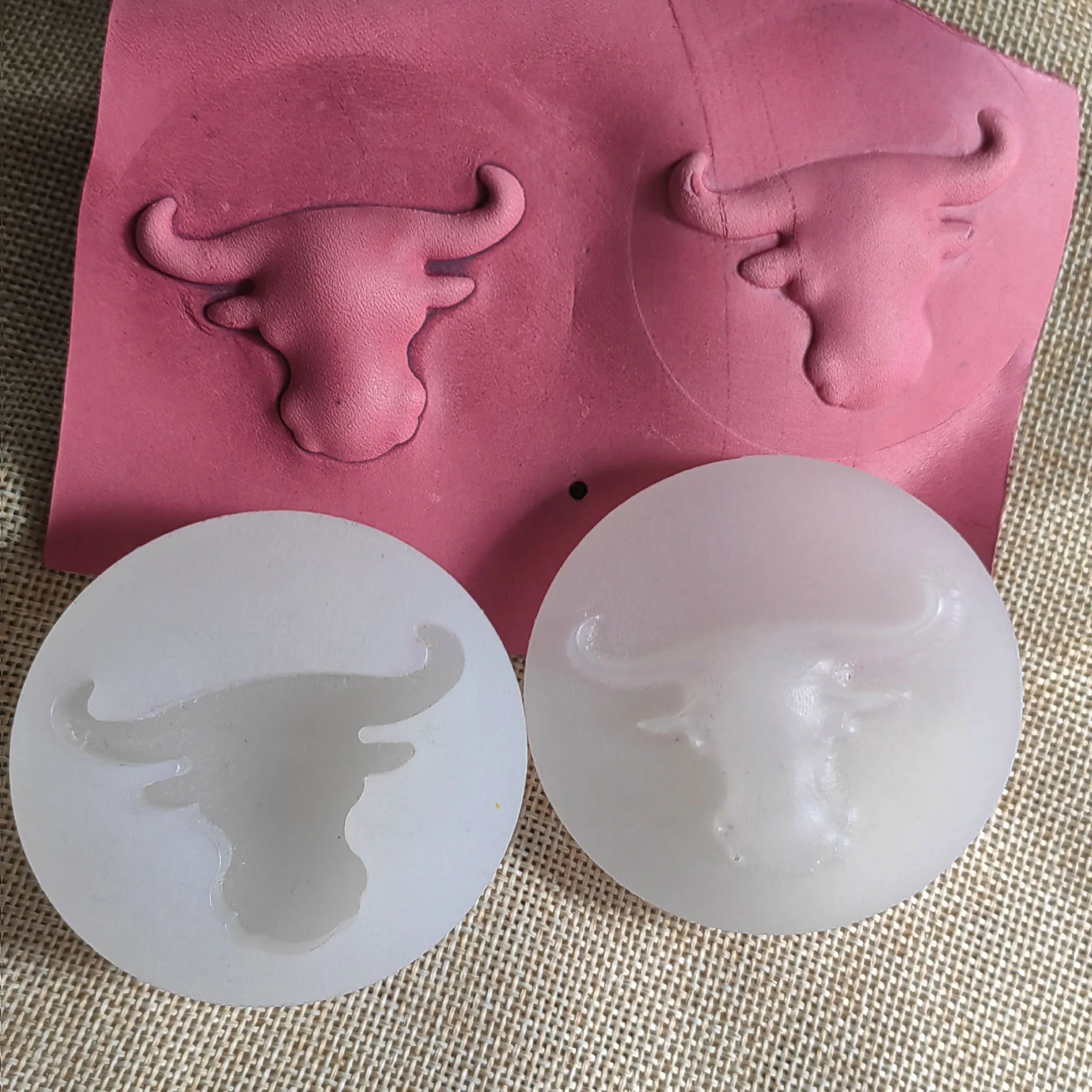 DIY handmade leather molding mold cow head molding vegetable tanned leather bull head mold leather tools leather craft tool kit leather craft tools leather craft tool