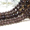 100% Natural AAA Smoky Quartz Transparent Round Stone Beads for Jewelry Making DIY Bracelet Necklace Accessories 6/8/10MM 15'' 5
