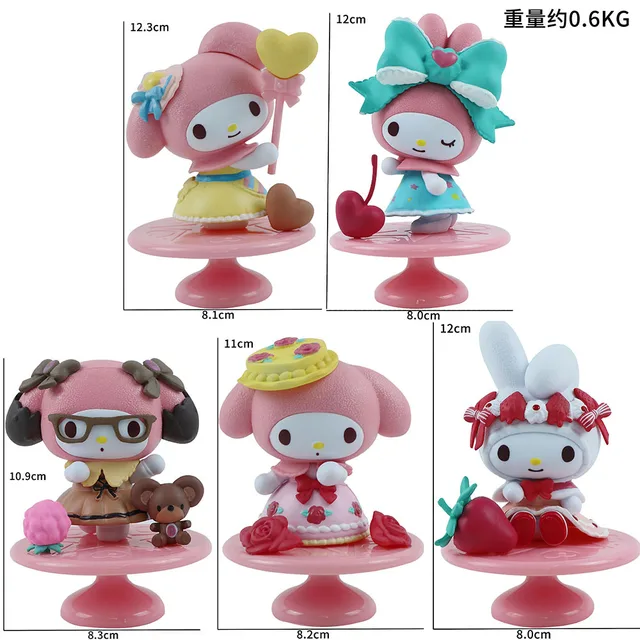 Brinde o Encanto de My Melody com a Série Afternoon Tea Action Figure 3 My Melody Afternoon Tea Action Figure