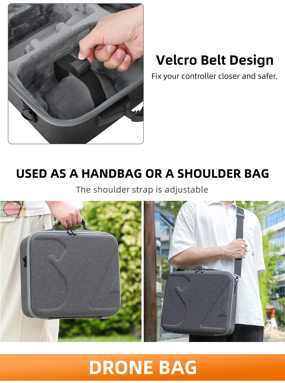 Drone Storage Bag and Accessories for DJI Mavic 3 Pro Classic RC RC-N1 Remote Control