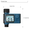 Automatic Sprinkler Timer Intelligent Irrigation Programmer Equipment Waterproof Digital Irrigation Timer for Lawns Yard 6