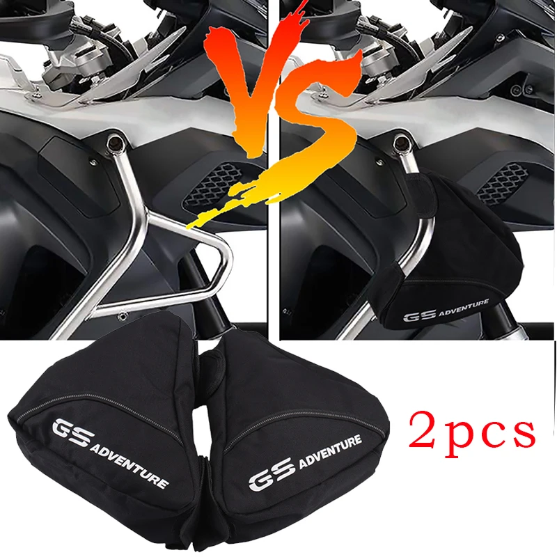 

Crash Bar Bag Motorcycle Tool Placement Bag Frame Triple-cornered Package Toolbox Fit For BMW R1200GS R1250GS ADV LC 2013-2018