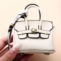 Mini Bag Pendant Small Keychain Case Accessory Family Mini Earphone Bag Accessories Pendant Key Chain Decoration Gift