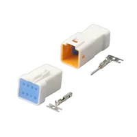 10 sets JST-02R-JWPF-VSLE Mini Car Connector 6T Waterproof Connector Male and Female Plug 03T04T08T 6