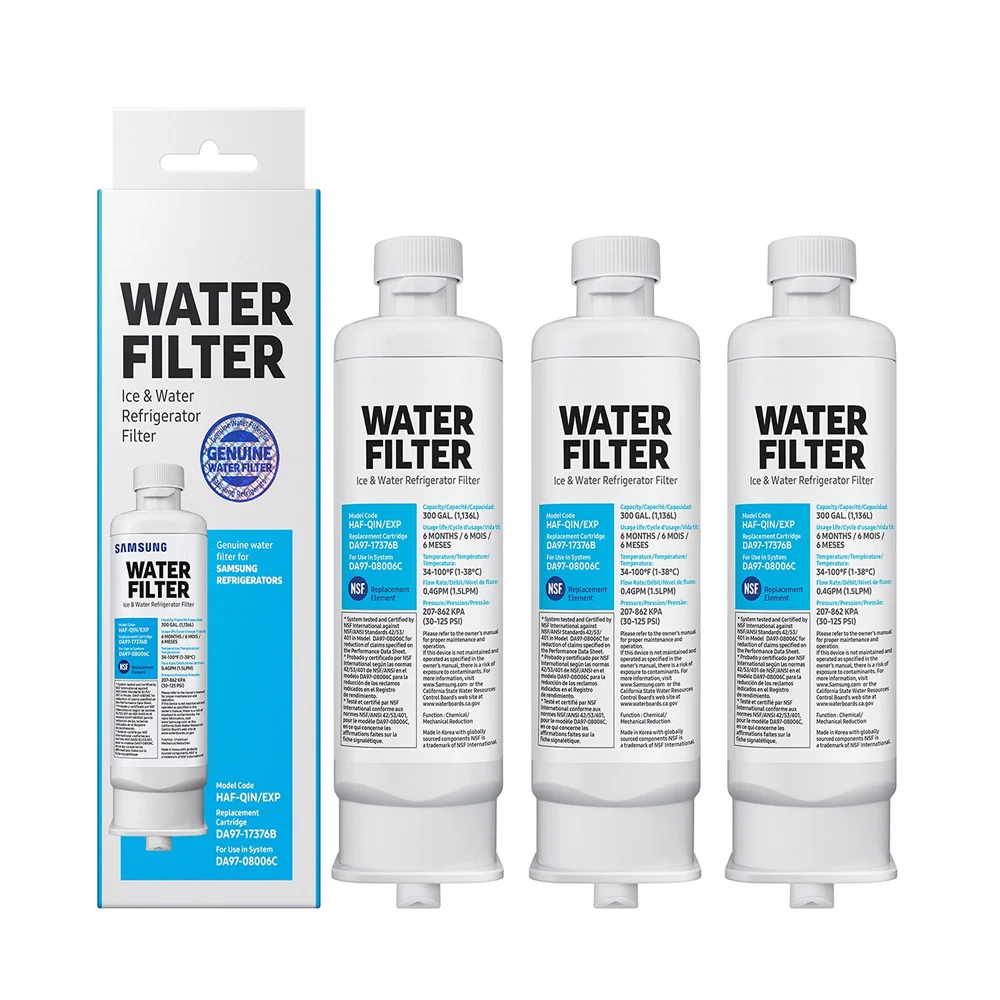 DA9717376B 3 pcs/Pack For Samsung Refrigerator Filter HAFQIN, HAFQIN