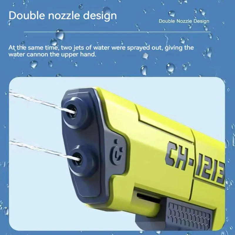 Large Capacity Pull Type Shooting High Pressure Squeezing Water Gun Outdoors Boy And Girl Water BattleChildren's Shooting Toy 4