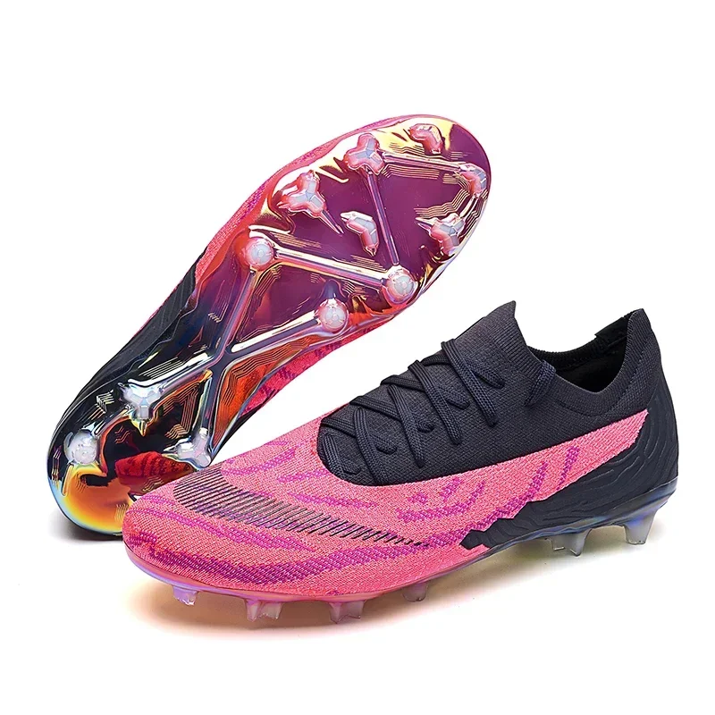 

Quality Football Boots Cleats Haaland Durable Lightweight Comfortable Futsal Sneakers Wholesale Soccer Shoes Chuteira Society