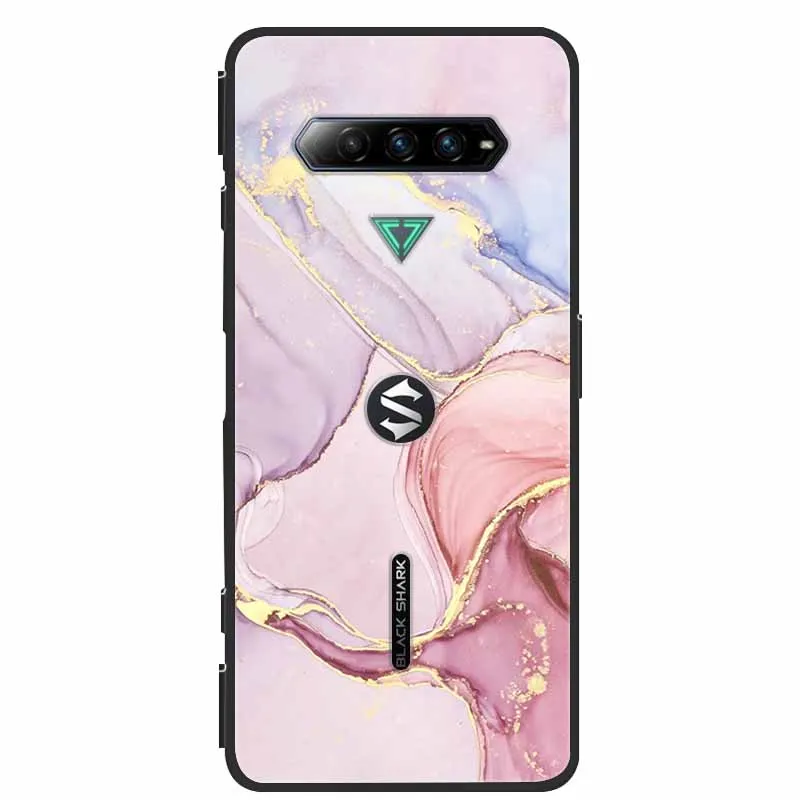 Elegant Marble Soft TPU Silicone Case for Black Shark 4/4 Pro - Premium Phone Cover