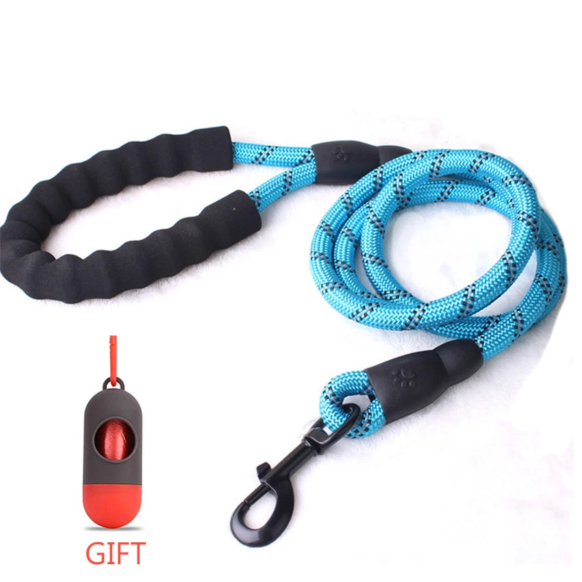 Strong Dog Leashes Reflective Durable Dog Leads Rope with Soft Padded
