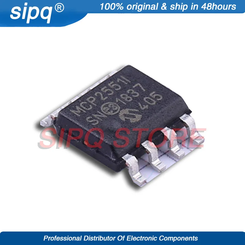 

10 шт./лот MCP2551T-I/SN MCP2551T CAN 1 Мбит/с Режим сна/ожидания 5 в 8-Pin SOIC N T/R новая Оригинальная фотография