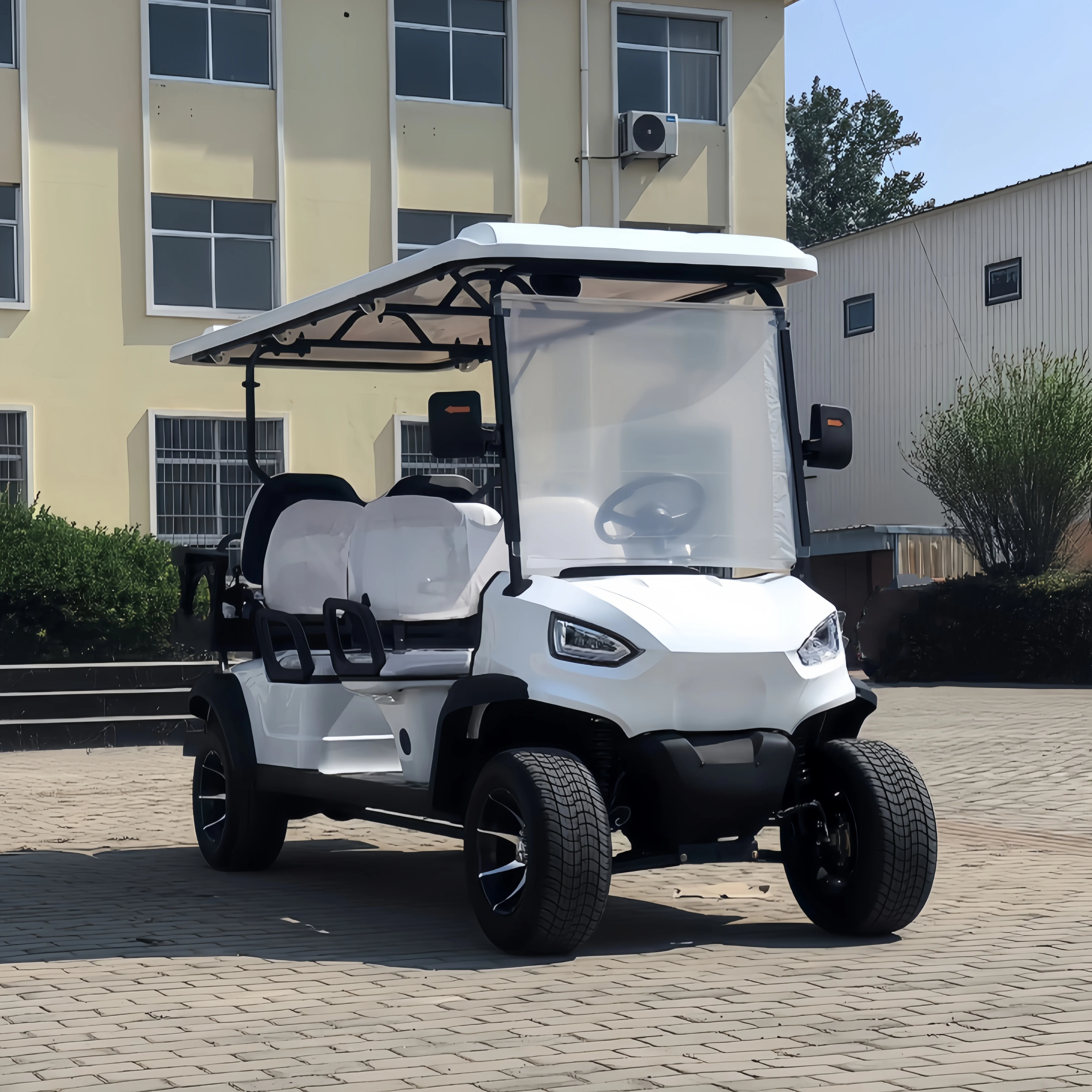 Hot sale new design environmental friendly multi-purpose 6 seat electric golf cart