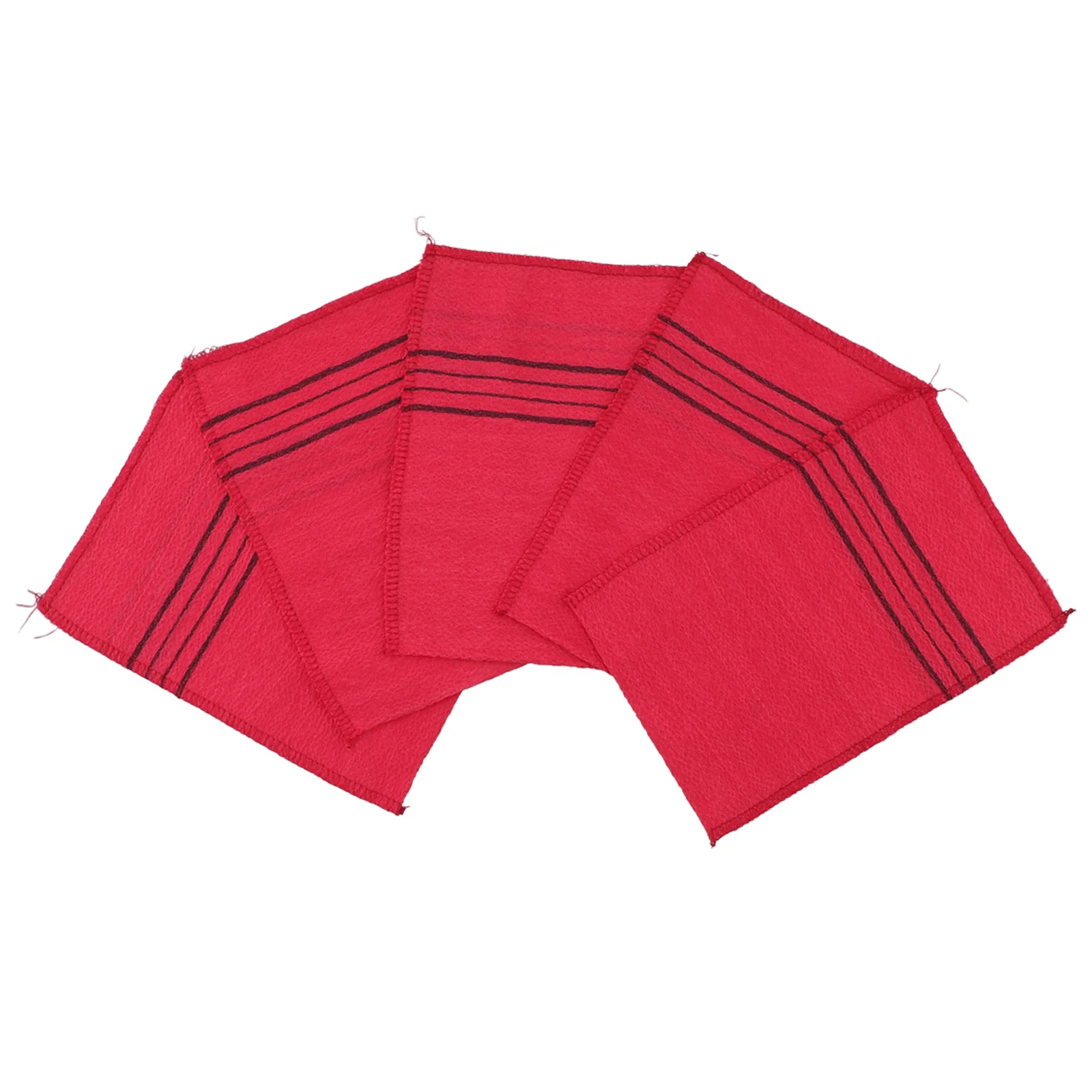 Exfoliating Bath Towel 5 Pcs Korean Italy Asian Exfoliating Bath Washcloth