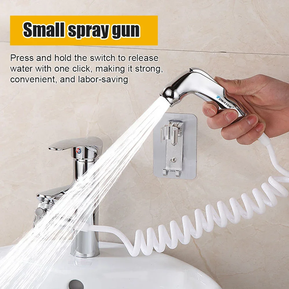 Handheld Bidet Toilet Sprayer Stainless Steel Protable Bidet Faucet Spray Sprinkler Water Multifunctional Bathroom Accessories 2