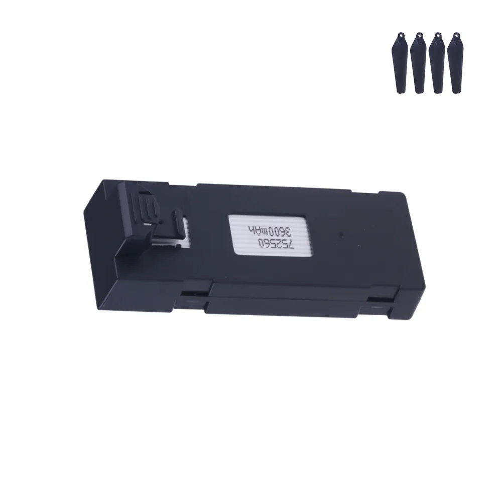 ตัวเลือกสินค้า แบตเตอรี่โดรน RC 3.7V 5000mAh สำหรับ E88 E99 P1 K3 P10 A13 S98 E525
