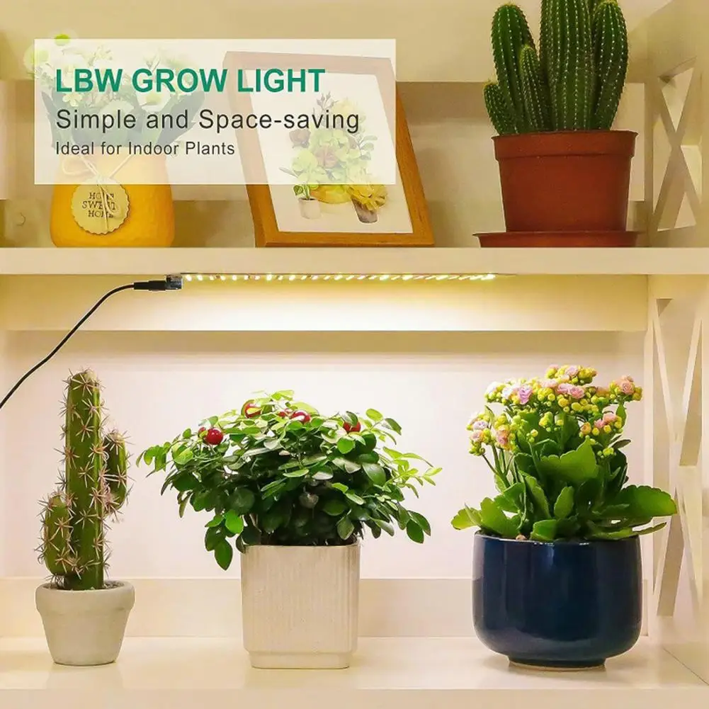 

Led Grow Light Efficient Dimmable Panel Grow Light Auto Timer Full Spectrum for Indoor Flower Plants Plug Play Convenience Led