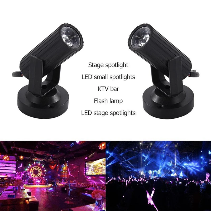 30W RGBW LED Stage Lighting Pinspot Beam Spotlight DJ DISCO Party KTV Backlight Stage Light