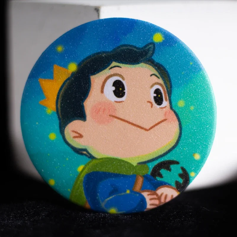 

Anime Cute Shiny Badge Ranking of Kings Bojji Prince Brooch Cosplay Costume Accessories Decoration Xmas Gift Souvenir Pendant