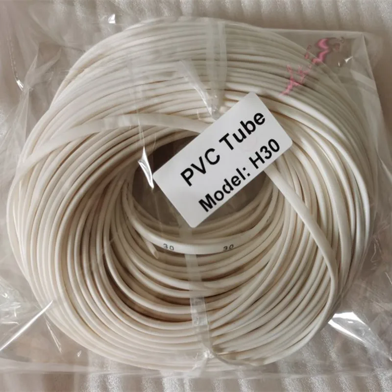 Pvc Tubo Branco Pvc Manga para Marcador de Cabo id Impressora Virola Máquina de Impressão Eletrônico Lettering Máquina Peças - Imagem 3